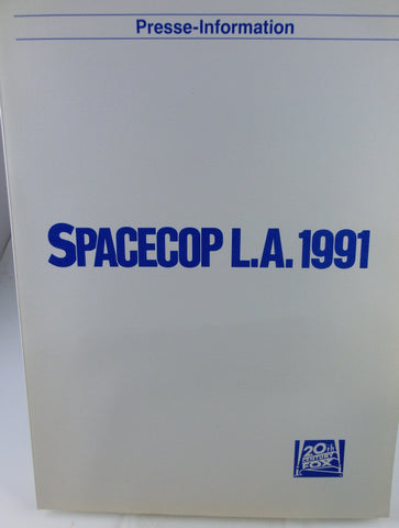 Spacecop L.A. 1999 Presseheft mit 4 Fotos