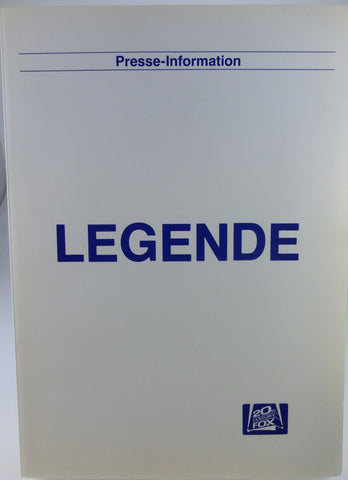 Legende ( Ridley Scott ) Presseheft