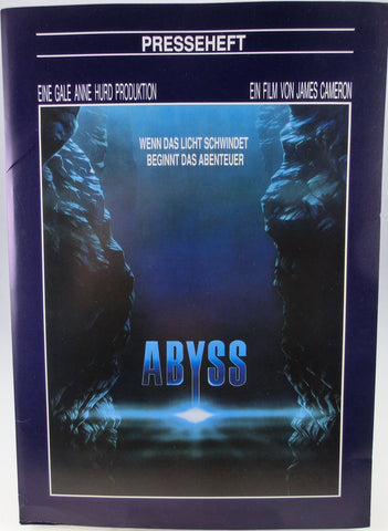 Abyss Presseheft mit 8 ( 24 x 18 cm ) Pressefotos