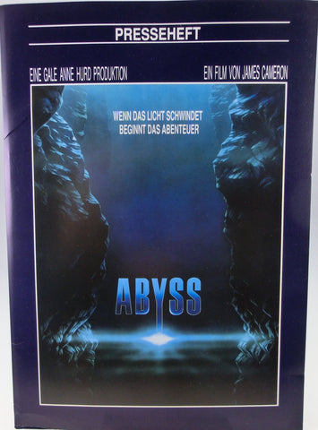 Abyss Presseheft mit 8 ( 18 x 13 cm ) Pressefotos