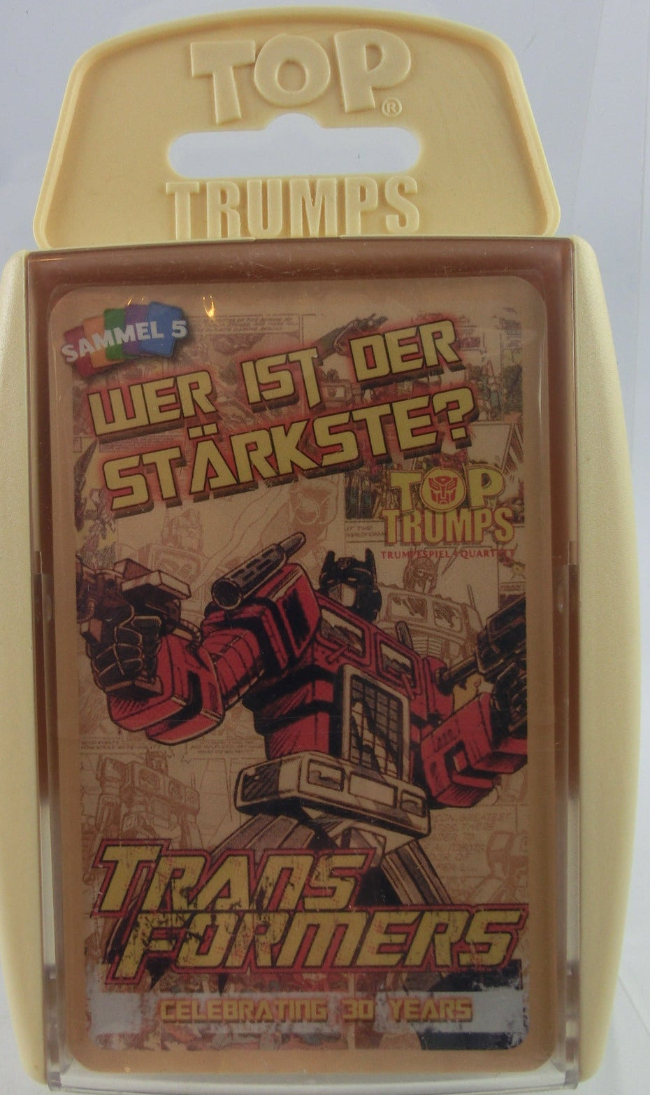 Transformers Top Trump Kartenspiel