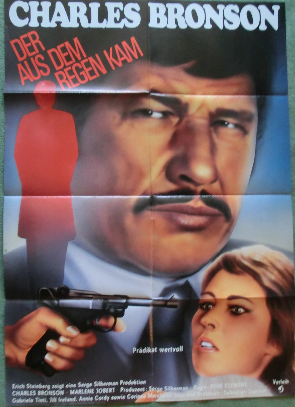 Der aus dem Regen kam (Charles Bronson) Plakat A1