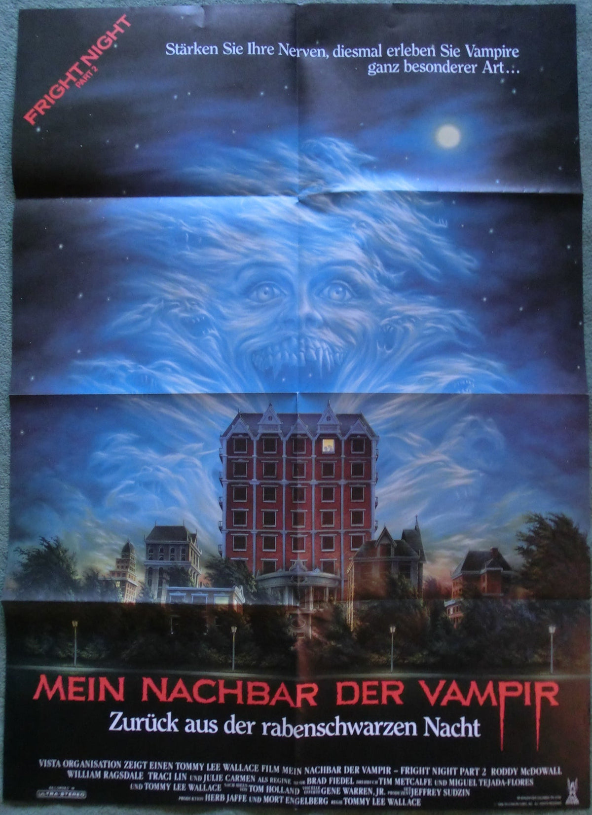 Mein Nachbar, der Vampir (Zurück a.d. rabenschwarzen Nacht) Plakat A1