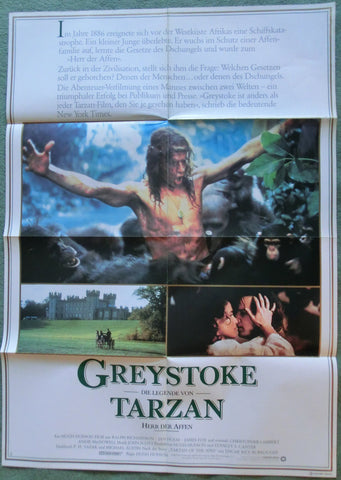Greystoke -Tarzan Plakat A1
