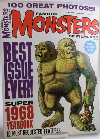 Famous Monsters of Filmland Special Collector´s Edition Yearbook 1968