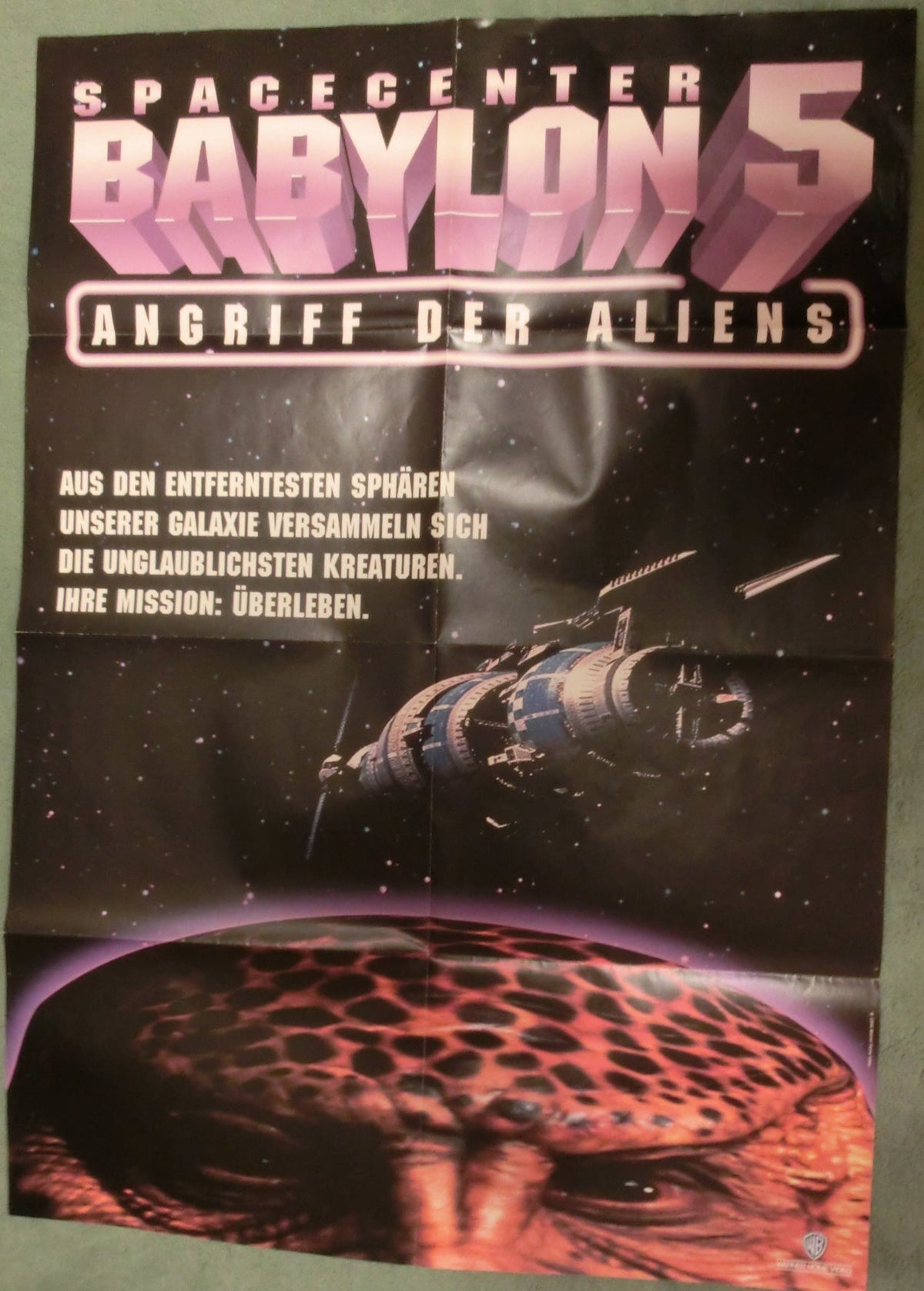 Babylon 5 Angriff der Aliens Video-Plakat
