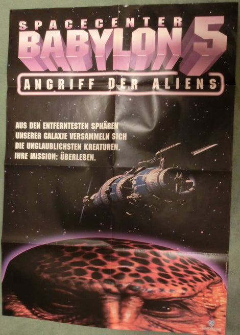 Babylon 5 Angriff der Aliens Video-Plakat