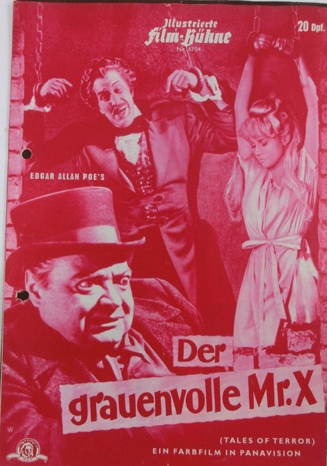 Der grauenvolle Mr. X Illustrierte Film-Bühne 6704 - gelocht