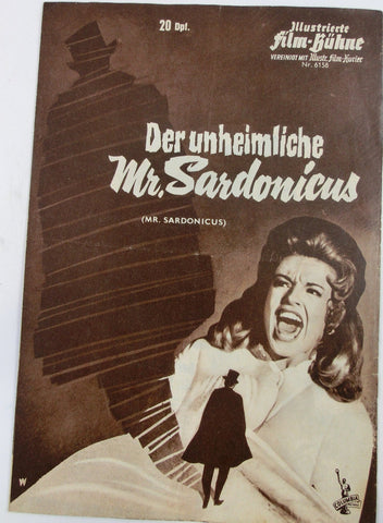 Der unheimliche Mr. Sardonicus Illustrierte Film-Bühne 6158