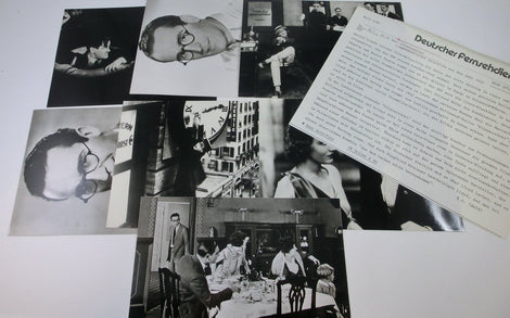 Harold Lloyd 7 Pressefotos zur ZDF - Reihe 1980