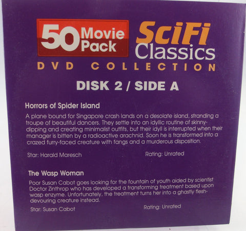 SciFi-Classics DVD Collection Disk 2   4 Filme  ( NTSC-Format )