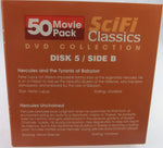 SciFi-Classics DVD Collection Disk 5   4 Filme  ( NTSC-Format )