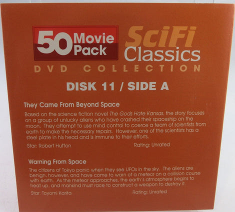 SciFi-Classics DVD Collection Disk 11   4 Filme  ( NTSC-Format )