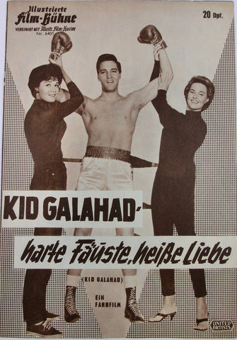 Kid Galahad - harte Fäuste... ( Elvis ) Illustrierte Film-Bühne 6401