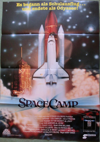 Spacecamp A1 Plakat