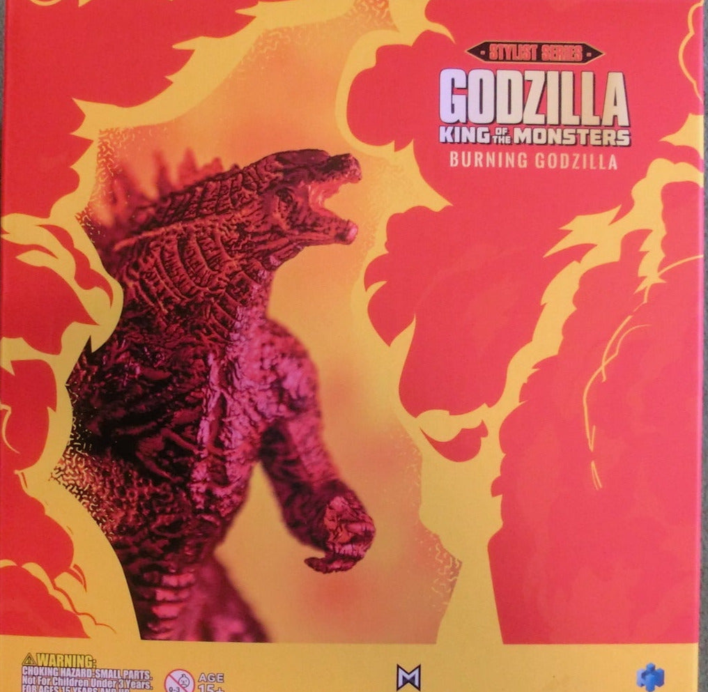 Godzilla Stylist Series PVC Statue Godzilla: King of the Monsters Burning Godzilla News Year Exclusive 20 cm