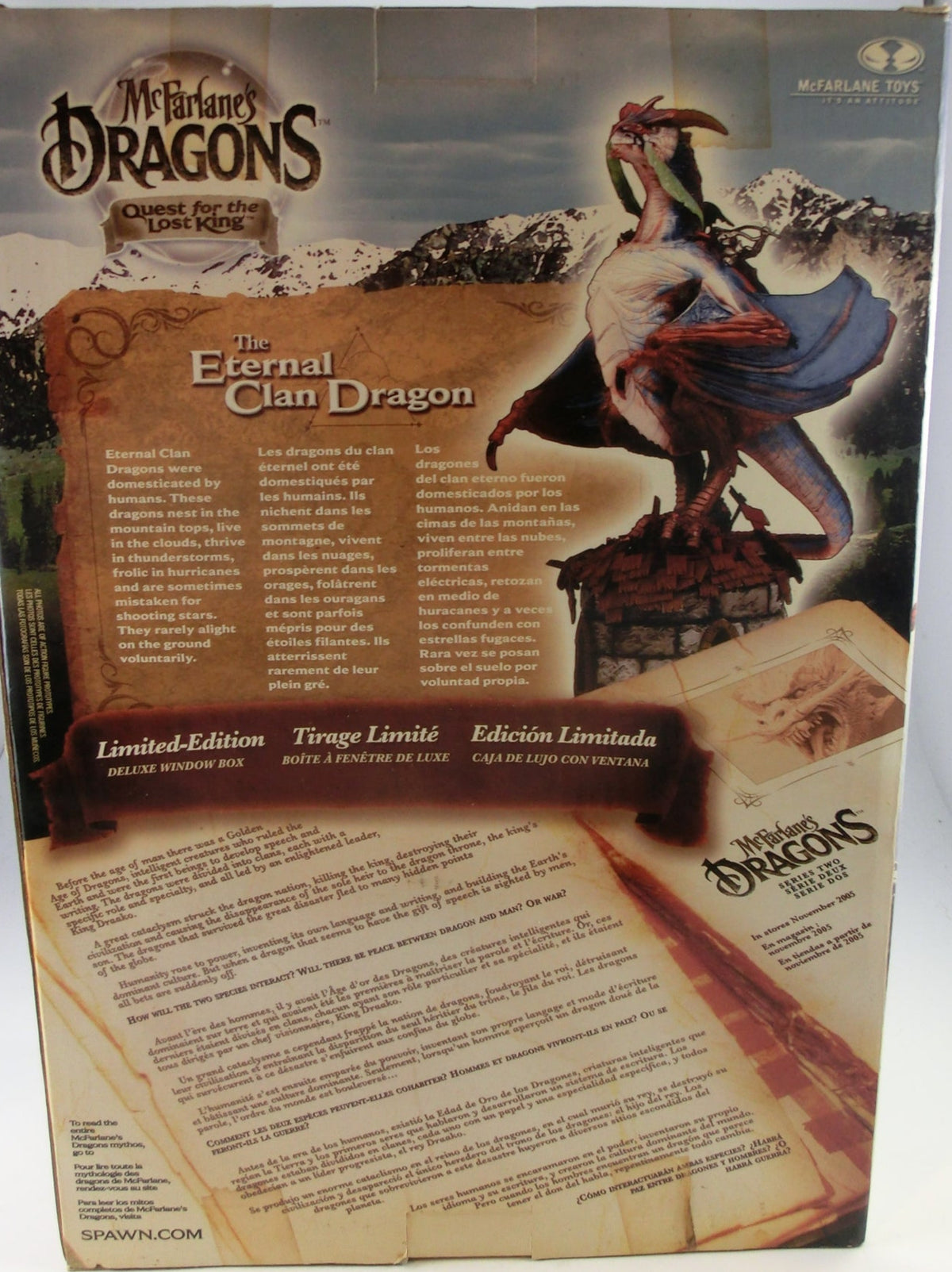 Eternal Clan Dragon, limited McFarlane 2005