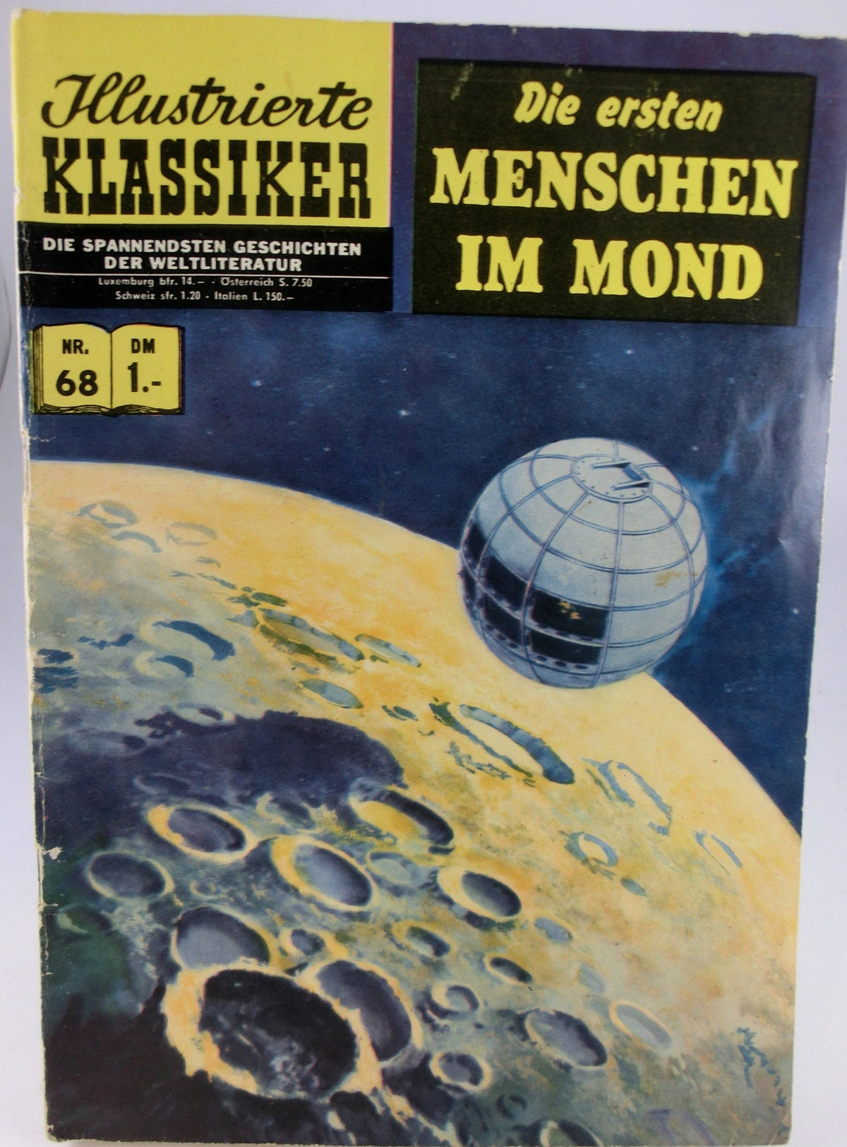 Illustrierte Klassiker 68 - Die ersten Menschen auf dem Mond Z2
