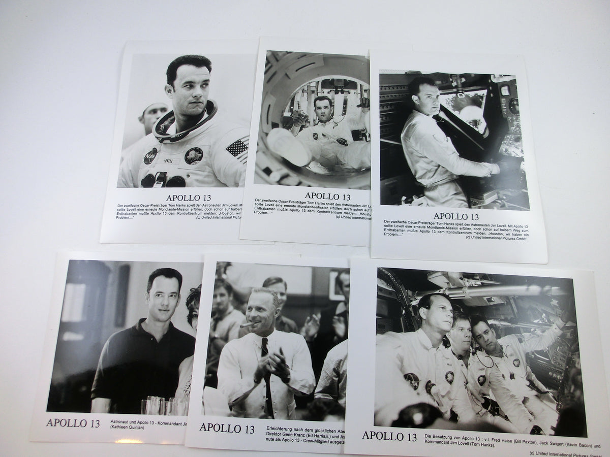 Apollo 13 6 Pressefotos 18 x 13 cm