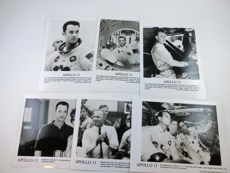 Apollo 13 6 Pressefotos 18 x 13 cm