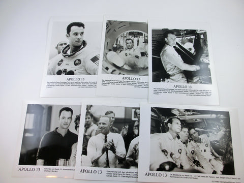 Apollo 13 6 Pressefotos 18 x 13 cm