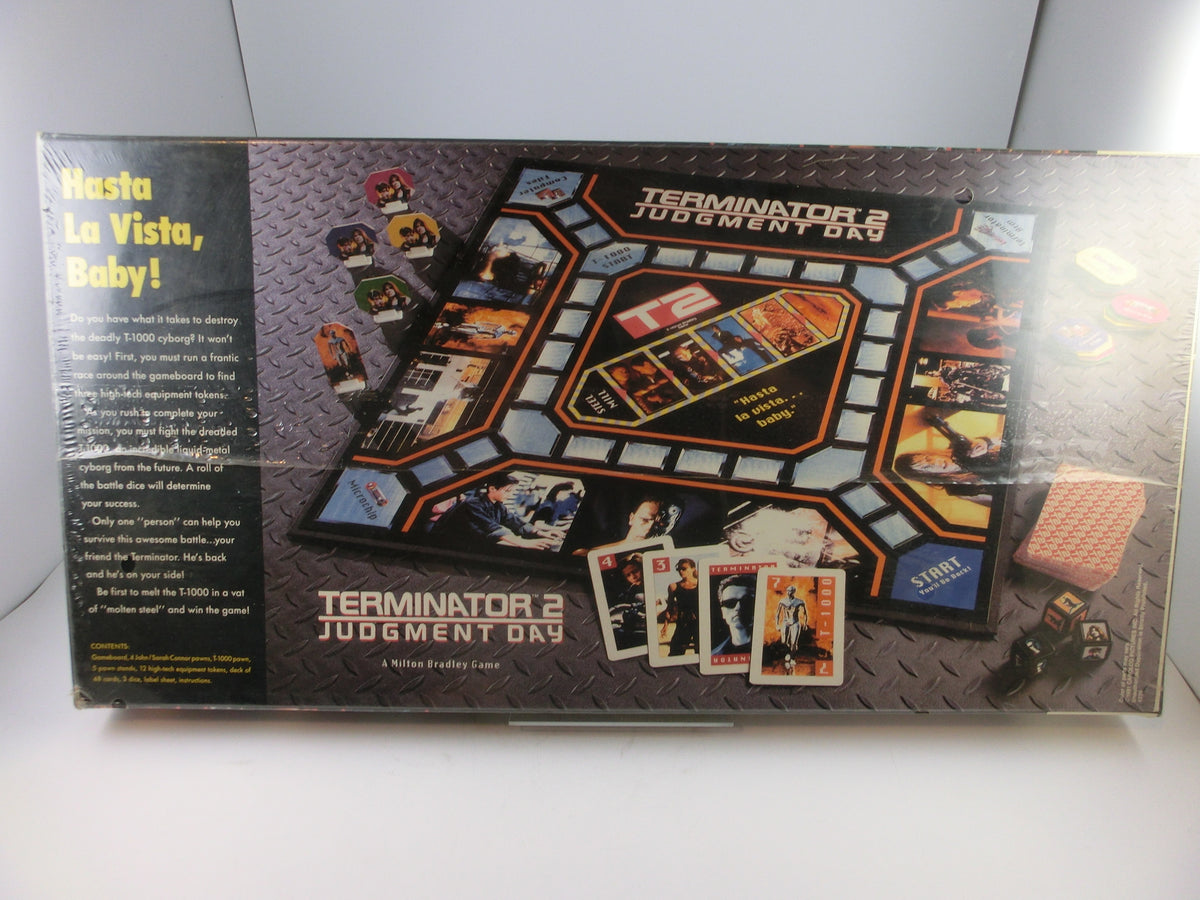 Terminator 2 Judgement Day - Brettspiel Milton Bradley , verschweißt!