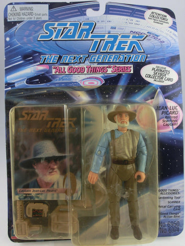 Picard retired Captain Star Trek TNG Actionfigur Playmates