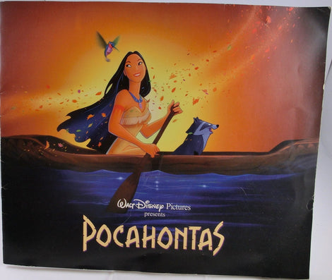 Pocahontas Presse- oder Souvenirmappe 34 x 29 cm