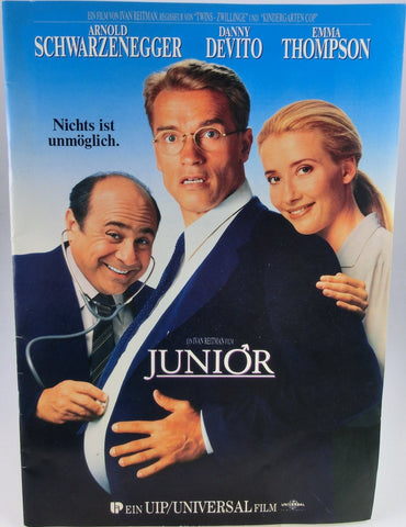 Junior Presseheft ( Schwarzenegger, DeVito, Emma Thompson )