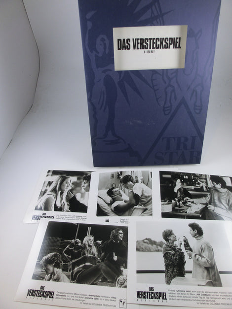 Das Versteckspiel ( Jeff Goldblum )Presseheft mit 5 Pressefotos