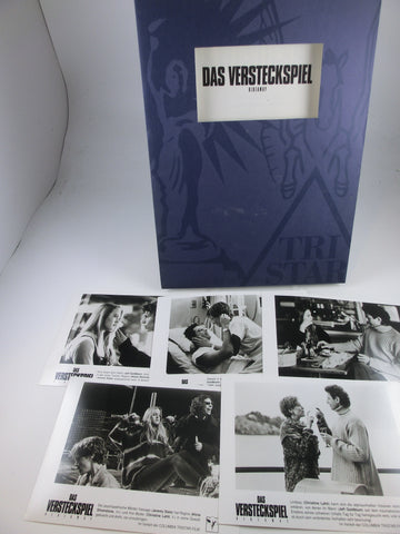 Das Versteckspiel ( Jeff Goldblum )Presseheft mit 5 Pressefotos