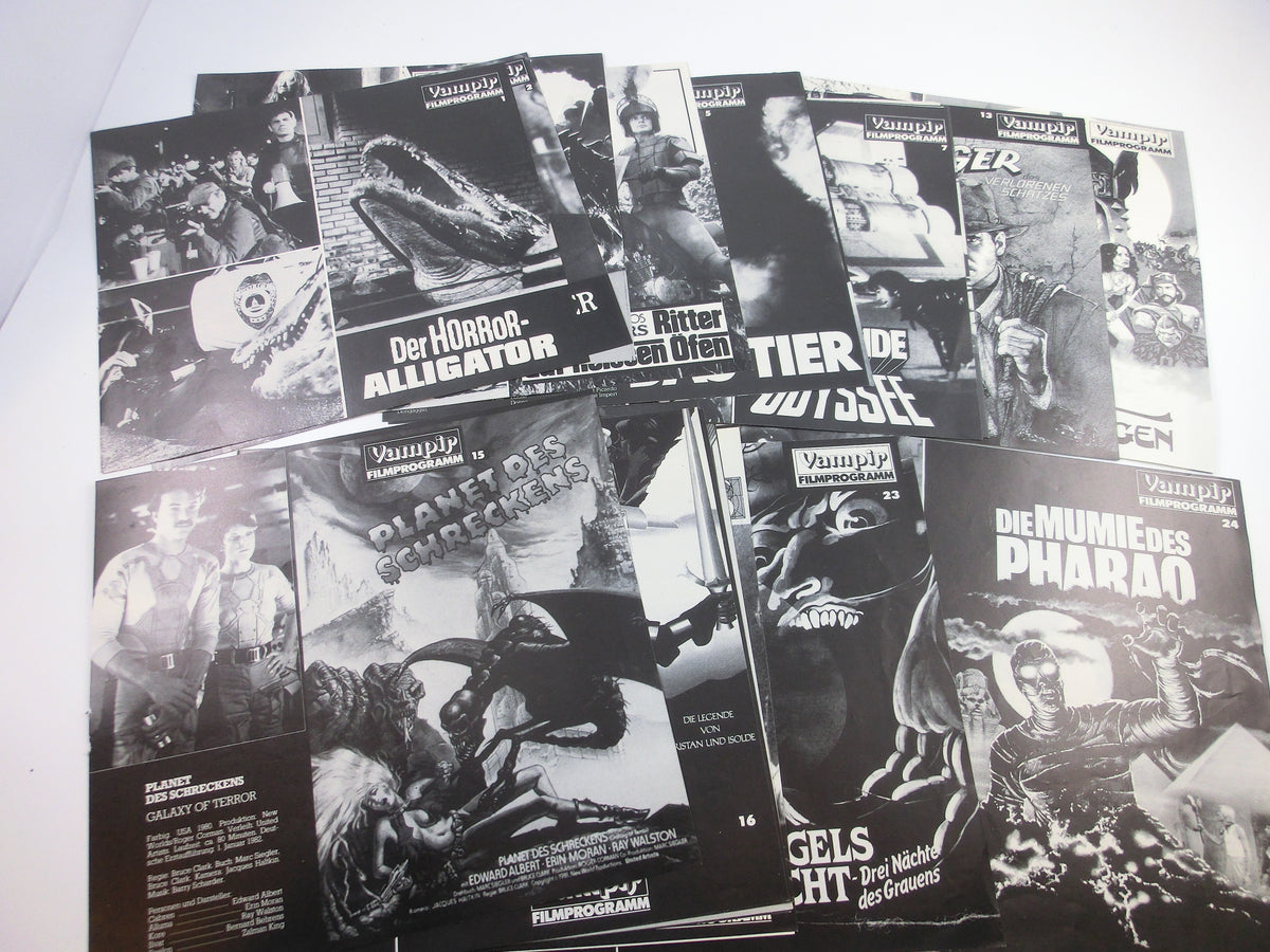 Vampir Magazin Filmprogramme 1-24