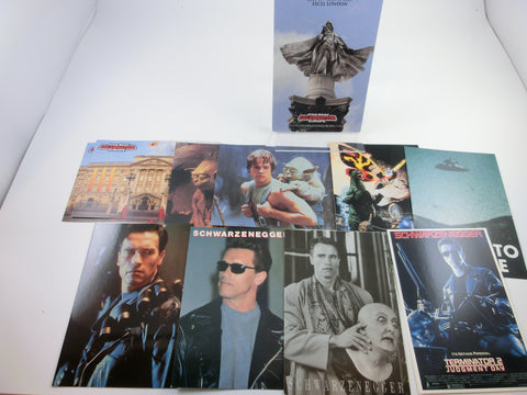 10 Postkarten (Yoda, Godzilla,Terminator u.a.)