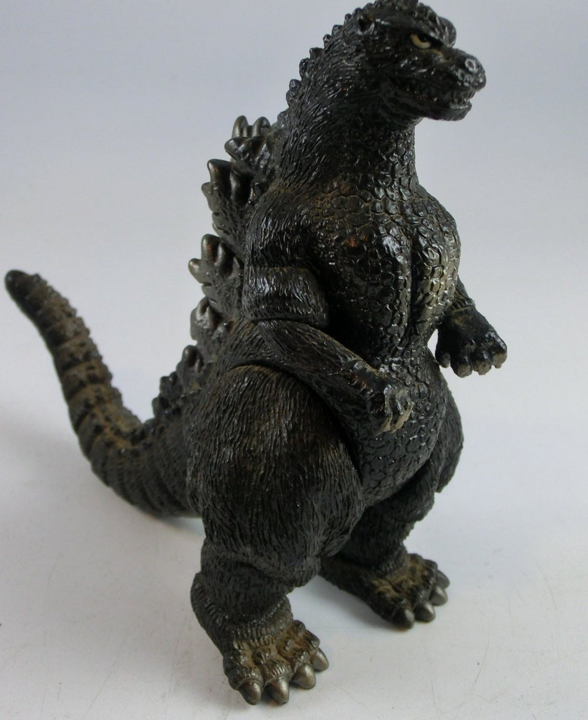 Godzilla, bewegliche Figur ,Vinyl, Länge 13 cm, Höhe 10 cm, Korea?