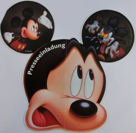 Einladung zur Pressevorführung "Der Goofy-Film" 1996