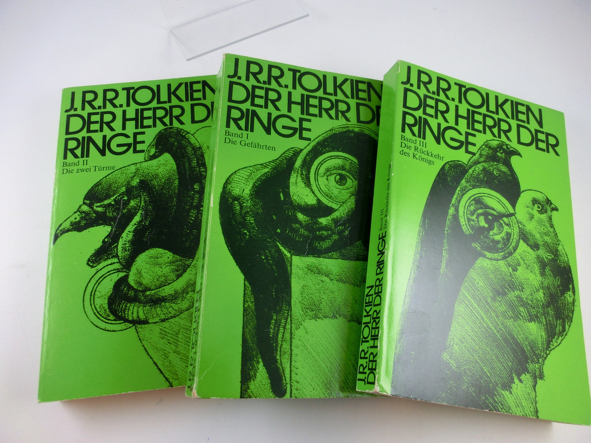 Der Herr der Ringe  Bnd 1 - 3 ( Alte Übersetzung Carroux )Klett Cotta 1993