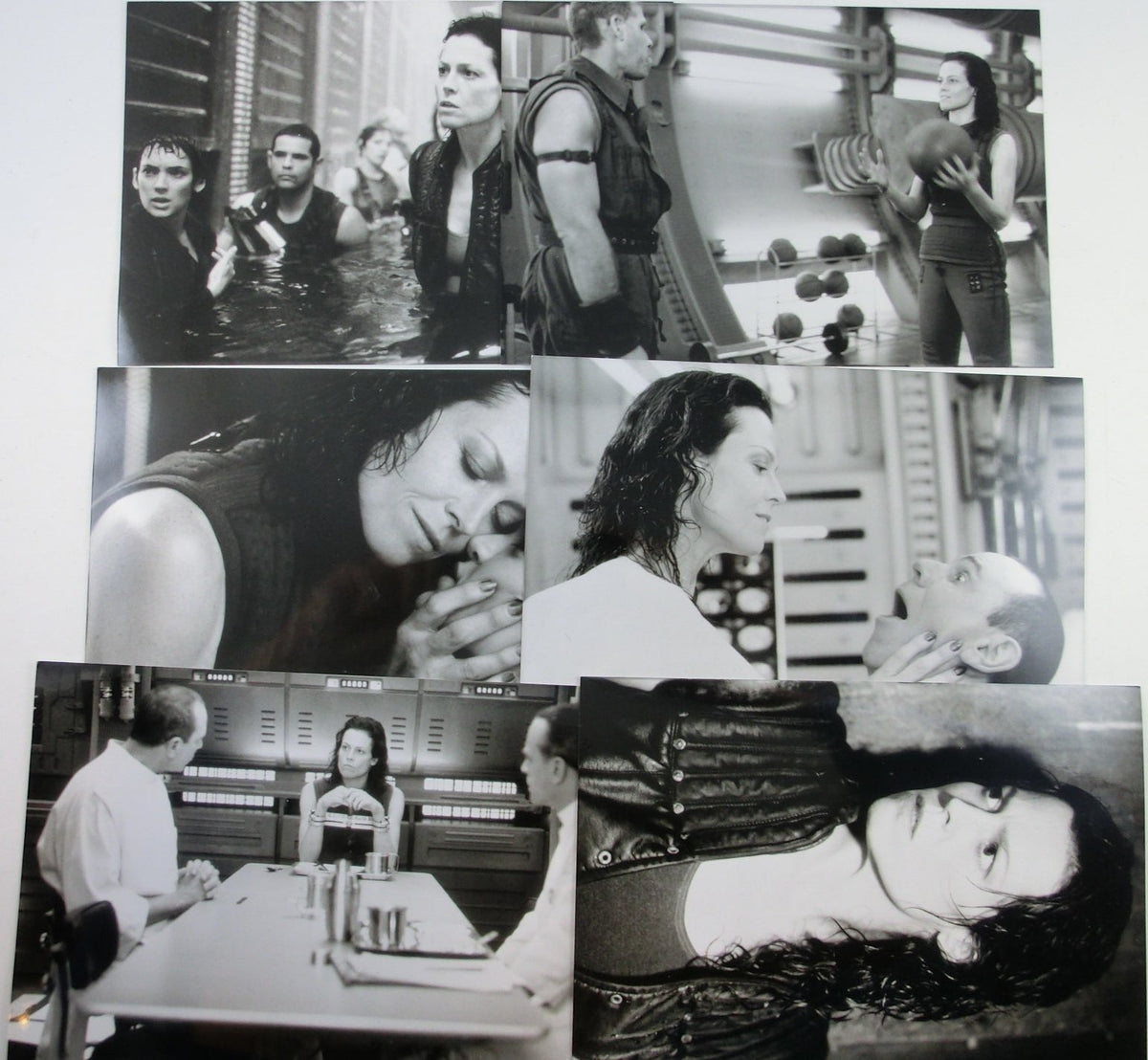 Alien - Die Widergeburt 6 Pressefotos  18 x 12 cm, deutsch - Sigourney Weaver