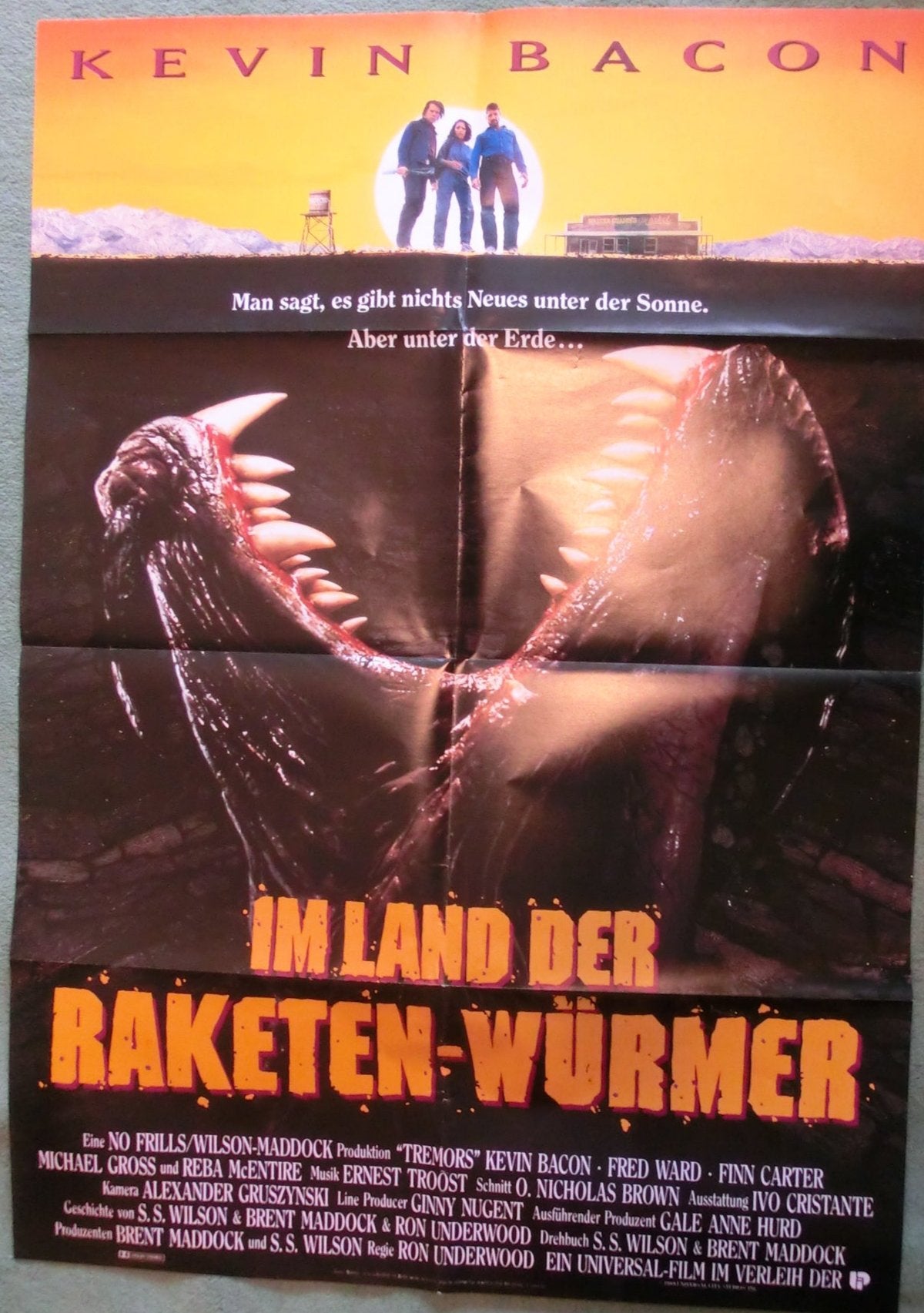 Im Land der Raketenwürmer - A1 Plakat