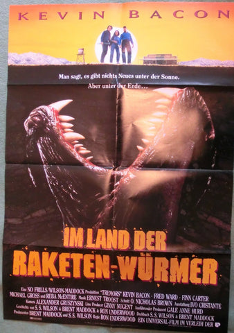 Im Land der Raketenwürmer - A1 Plakat