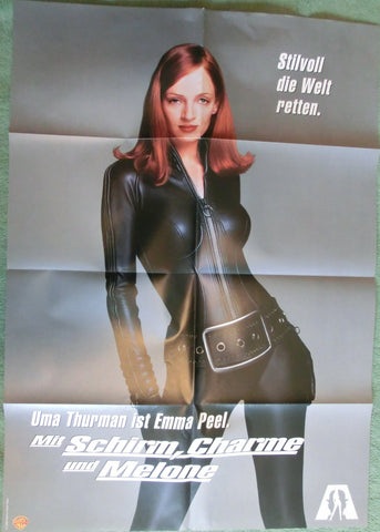 Mit Schirm, Charme und Melone ( Thurman ) A1 Plakat