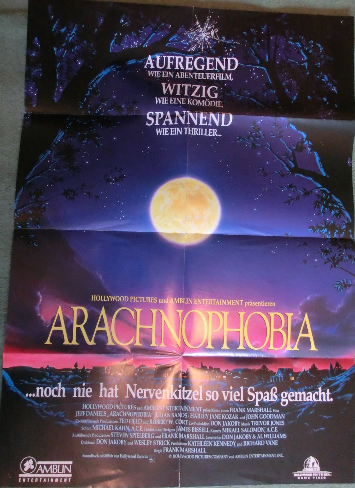 Arachnophobia - A1 Plakat