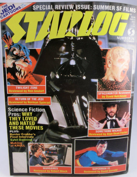 Starlog Magazin 76 1983 RotJ, Wargames, u.a.