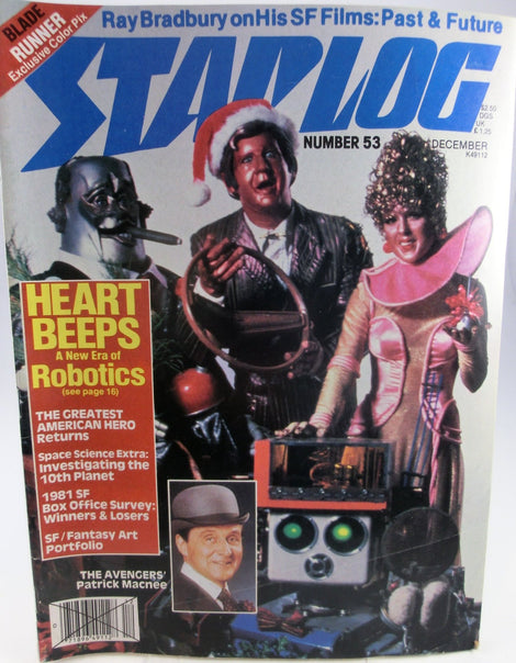 Starlog Magazin 53 1981 , Heartbeeps, Patrick Macnee u.a.