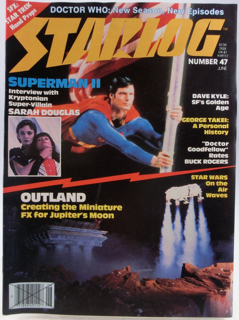 Starlog Magazin 47 1981 , Outland, Superman II u.a.