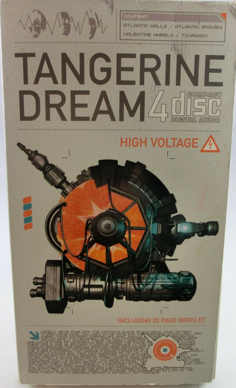 Tangerine Dream CD (4 CD) High Voltage mit booklet
