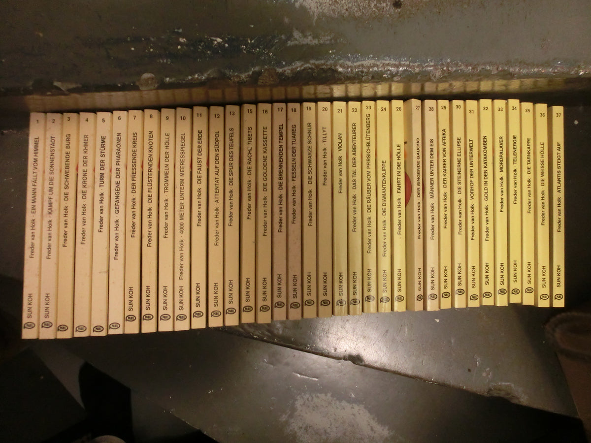 Sun Koh Serie 1 - 37 (komplett) Pabel Taschenbücher