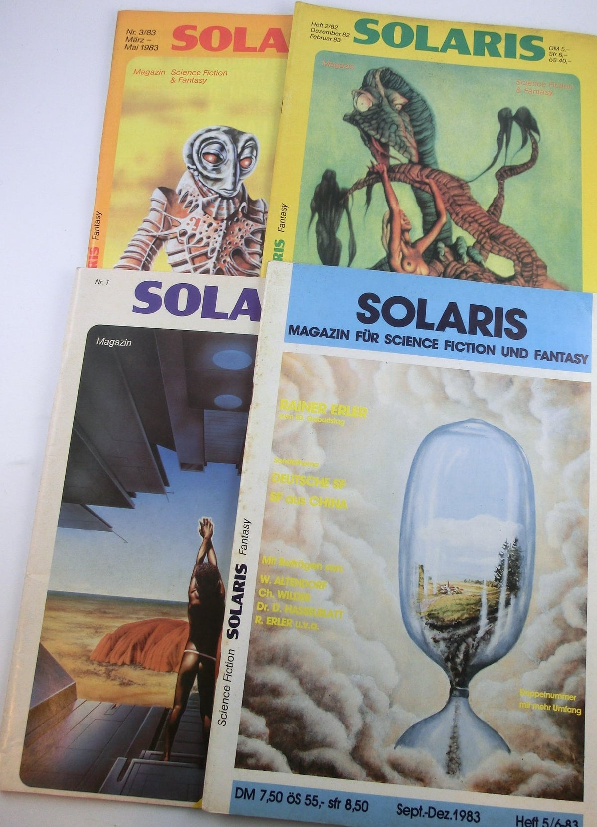 Solaris Magazin Nr, 1,  2/82,  3/83, 5/6-83