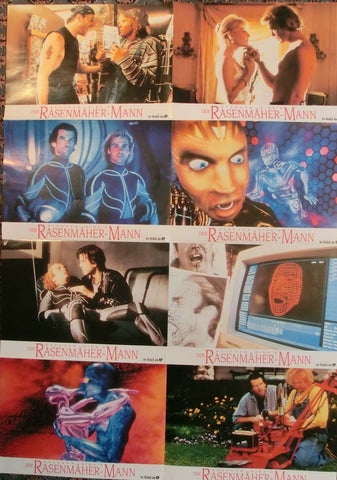 Der Rasenmäher-Mann 4 große, 8 kleine Aushangfotos ( Pierce Brosnan )