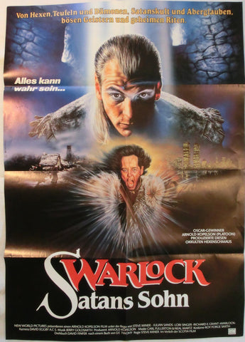 Warlock - Satans Sohn Plakat