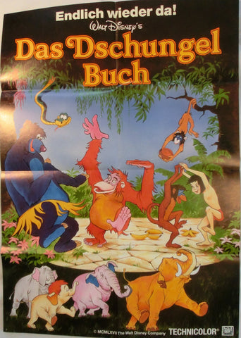 Das Dschungelbuch Plakat ( Wiederaufführung )